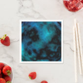 Cosmic Faux Blue Marmer Servet (Insitu)