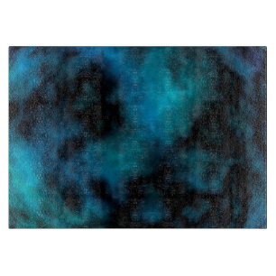 Cosmic Faux Blue Marmer Snijplank