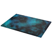 Cosmic Faux Blue Marmer Snijplank (Hoek)