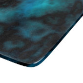 Cosmic Faux Blue Marmer Snijplank (Hoek)