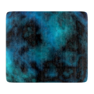 Cosmic Faux Blue Marmer Snijplank