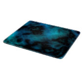 Cosmic Faux Blue Marmer Snijplank (Hoek)