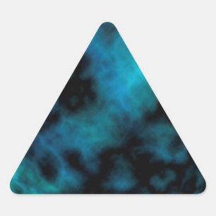 Cosmic Faux Blue Marmer Sticker
