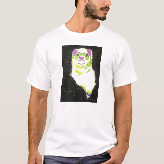 Cosmic Ferret (kleiner afbeelding zonder tekst) T-shirt