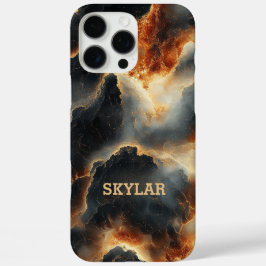 Cosmic Fire gepersonaliseerde telefoonhoes iPhone 16 Pro Max Hoesje