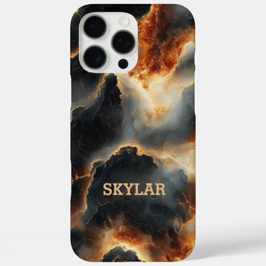 Cosmic Fire gepersonaliseerde telefoonhoes Case-Mate iPhone Case (Achterkant)