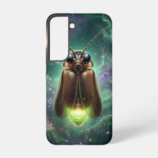 Cosmic Firefly Galaxy Portret Hoesje Samsung Galaxy Hoesje