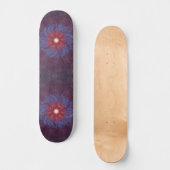 Cosmic Flame Burst Mandala Persoonlijk Skateboard (Voorkant)