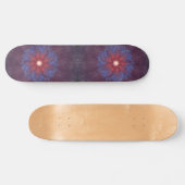 Cosmic Flame Burst Mandala Persoonlijk Skateboard (Horizontaal)