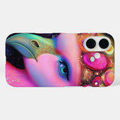 Cosmic Flamingo Queen Case-Mate iPhone Case (Achterkant (horizontaal))