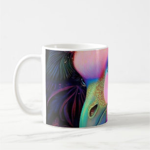 Cosmic Flamingo Queen Koffiemok