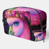 Cosmic Flamingo Queen Toilettasje (Rechterhoek)