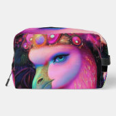 Cosmic Flamingo Queen Toilettasje (Achterkant)