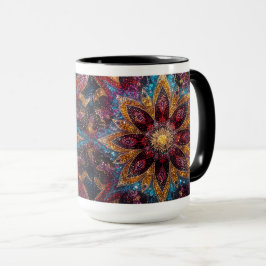 Cosmic Floral – Galaxy-Inspired Mug Mok