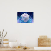 Cosmic Flower Poster (Keuken)