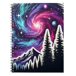 Cosmic Forest: Galaxy Meets Nature Notitieboek