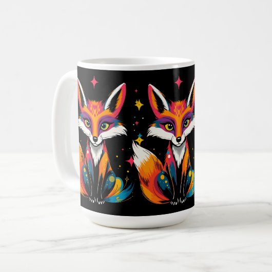 Cosmic Fox Koffiemok (Voorkant links)