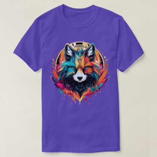 Cosmic Fox T-shirt (Design voorkant)