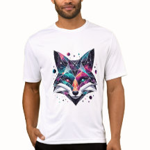 Cosmic Fox T-Shirt voor Heren