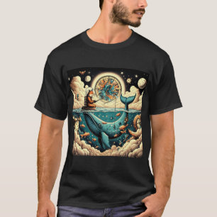 Cosmic Fox – Vissen in de Tijd T-shirt