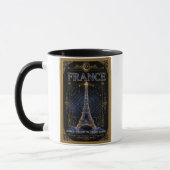 Cosmic France Eiffel Tower Celestial Art Mok (Links)