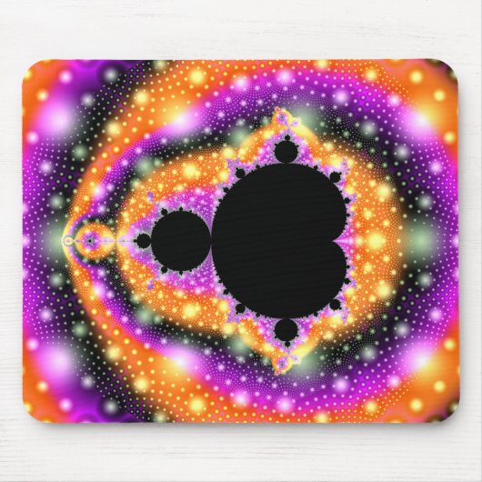 Cosmic Fruit Fractal Mousepad Muismat (Voorkant)