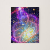 Cosmic Fun Paarse party Chaotic Event in Galaxy Legpuzzel (Verticaal)