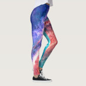 Cosmic Galaxy Dream Art Leggings (Rechts)