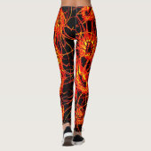 Cosmic Galaxy Leggings – Neon Space Art (Achterkant)