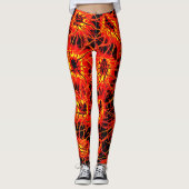 Cosmic Galaxy Leggings – Neon Space Art (Voorkant)