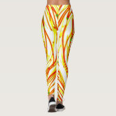 Cosmic Galaxy Leggings – Neon Space Art Pattern (Achterkant)