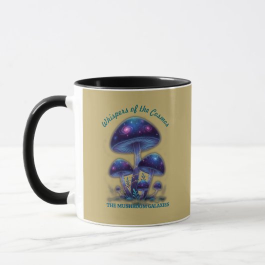 Cosmic Galaxy Mushrooms • Whimsical Fantasy Fungi Mok (Links)