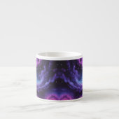 Cosmic Galaxy Nebula Abstract Space Art Design Espresso Kop (Voorkant)
