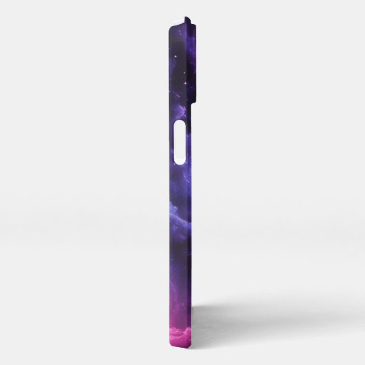 Cosmic Galaxy Nebula Abstract Space Art Design iPhone Hoesje (Rechterkant)