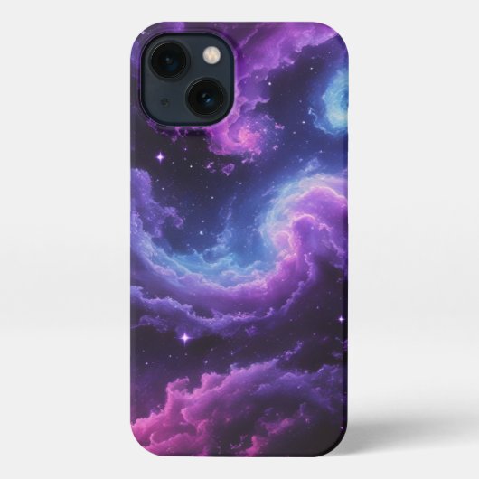 Cosmic Galaxy Nebula Abstract Space Art Design iPhone Hoesje (Achterkant)