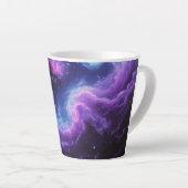 Cosmic Galaxy Nebula Abstract Space Art Design Latte Mok (Rechterhoek)