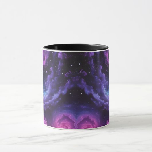 Cosmic Galaxy Nebula Abstract Space Art Design Mok (Midden)