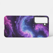 Cosmic Galaxy Nebula Abstract Space Art Design Samsung Galaxy Hoesje (Achterkant horizontaal)