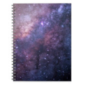 Cosmic Galaxy Outta Space Universe Personalized Notitieboek (Voorkant)