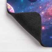 Cosmic Galaxy Space Art Mousepad Muismat (Hoek)