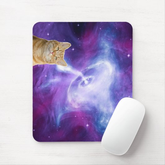 Cosmic galaxy space cat muismat (Met muis)