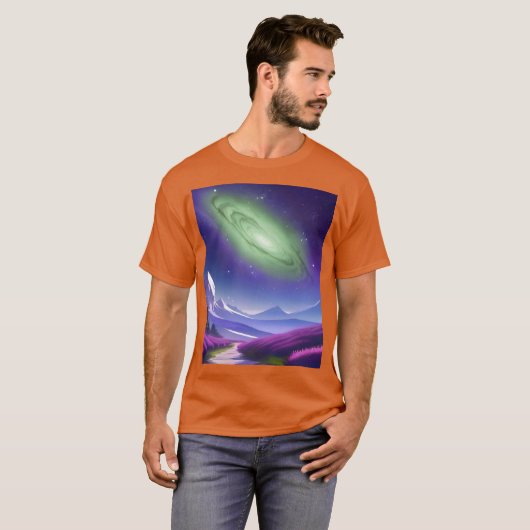 Cosmic Galaxy T-shirt (Voorkant volledig)