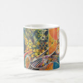 Cosmic Garden Abstract Art Coffee Mug Koffiemok (Voorkant rechts)