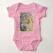 Cosmic Garden Baby Bodypakje Romper (Voorkant)