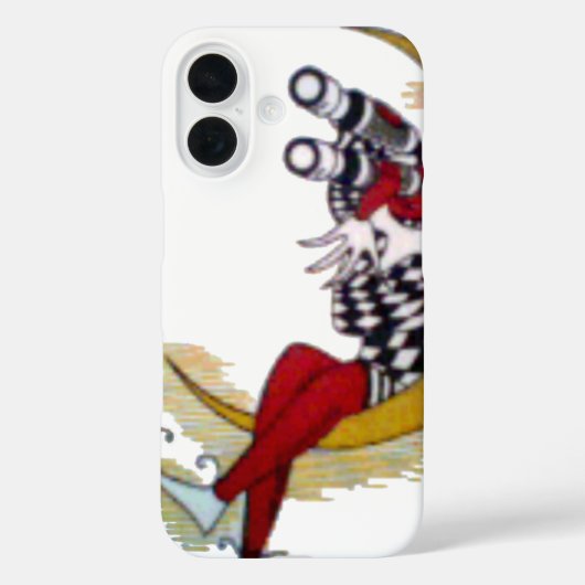 Cosmic Gaze: Elf op de maan avontuur Case-Mate iPhone Case (Achterkant)