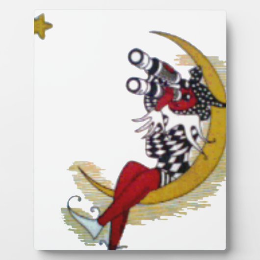 Cosmic Gaze: Elf op de maan avontuur Fotoplaat (Voorkant)