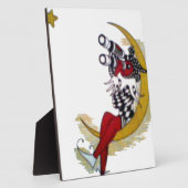 Cosmic Gaze: Elf op de maan avontuur Fotoplaat (Zijkant)