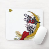 Cosmic Gaze: Elf op de maan avontuur Muismat (Met muis)