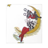 Cosmic Gaze: Elf op de maan avontuur Notitieblok (Voorkant)