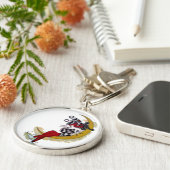 Cosmic Gaze: Elf op de maan avontuur Sleutelhanger (Zijkant)